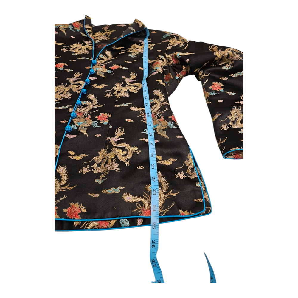 Small Embroidered Long Sleeve Button Up Jacket - Picture 8 of 9